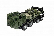 Военный тягач "Щит" с танком (камуфляж)/Нордпласт