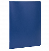 Папка с металлическим скоросшивателем STAFF, синяя, до 100 листов, 0,5 мм, 229224/Россия