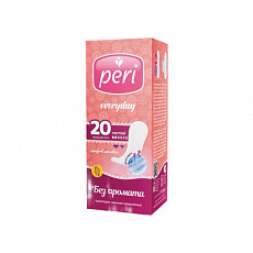 Прокладки PERI женские ежедневные 20шт (0% parfume) 1/30 Оливия