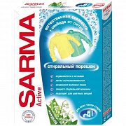 Стиральный порошок "САРМА" Active ландыш 400г универсал (01030) 1/22