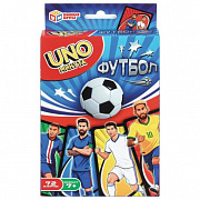 Карточная игра .Футбол. 92х130х22 мм. Умные игры.413567