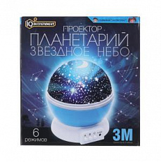 400081 Опыты астрономия проектор "звездное небо", кор IQ Эксперимент в кор.2*24шт