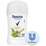 Дезодорант-стик REXONA Свежесть бамбука и алоэ вера  40 мл 1/6