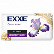 Мыло туалетное парфюмированное EXXE Ирис и мускус (sweet dreams), 140г 1/24