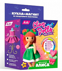Набор для творчества Кукла-магнит из пластилина PD002 KiKi