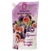 Мыло жидкое ДВС Инжир и йогурт (дой-пак)  0,5 л 1/12