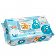 Влажные салфетки NATURAL FRESH 72шт Baby Blue (с клапаном)/20 Оливия