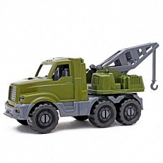 Эвакуатор "ДОБРЫНЯ" Военный 20 см. Арт. И-7990/Рыжий кот