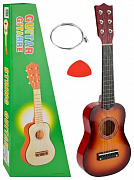 Деревянная игрушка. Гитара коричневая (53 см, в коробке) (арт. ИК-4116)/Рыжий кот