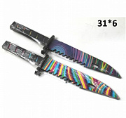 Нож "М-9"плёнка цветная, фанера, 31см./ XA-56/Китай