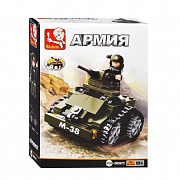 Конструктор Армия 38-0587C Вездеход 181 дет. в коробке
